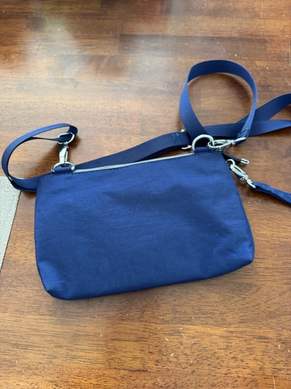 Baggallini small navy blue‎ crossbody bag